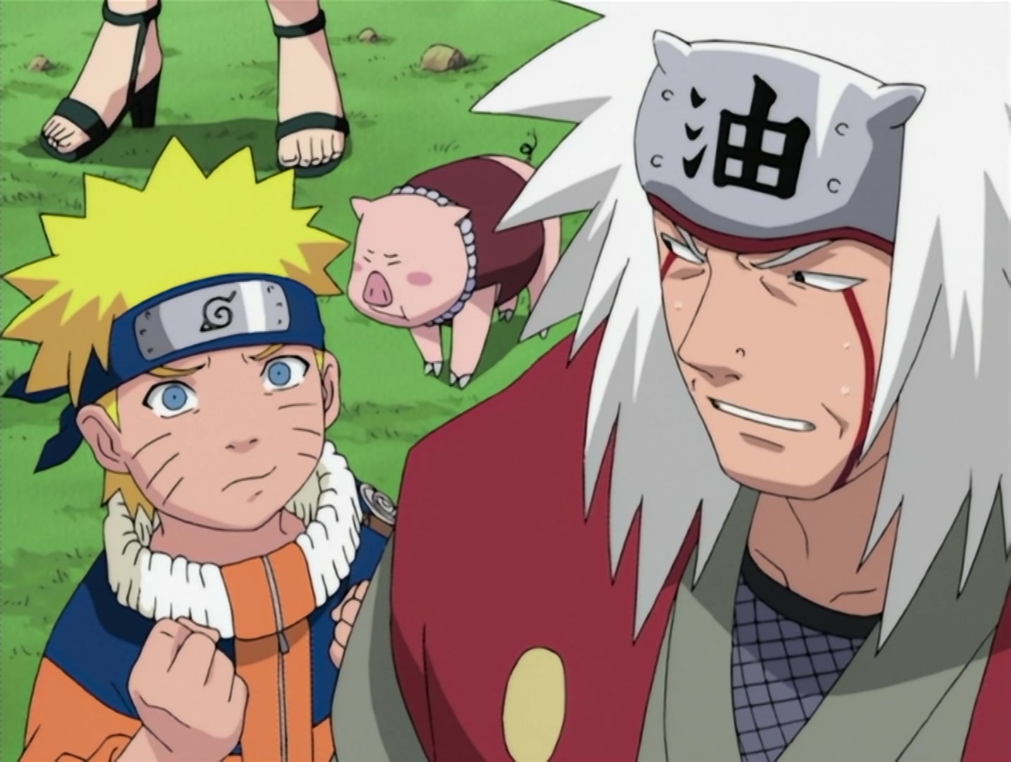 Naruto Ep 94: Attack! Fury of the Rasengan! @ 03:22