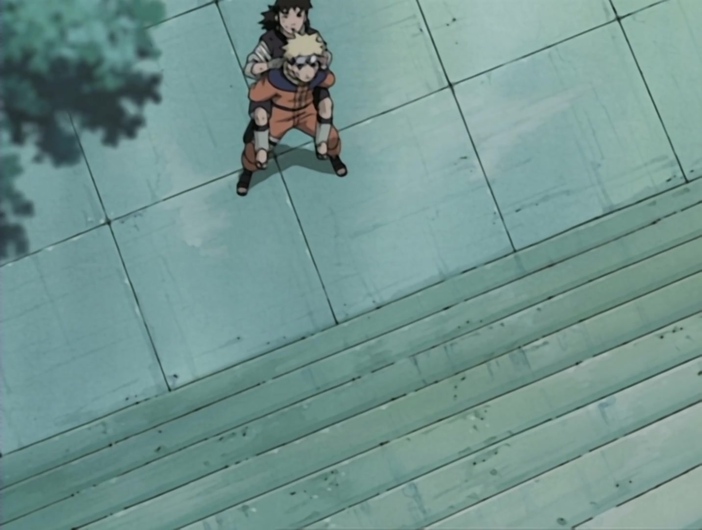 Naruto Ep 105: A Fierce Battle of Rolling Thunder! @ 02:47