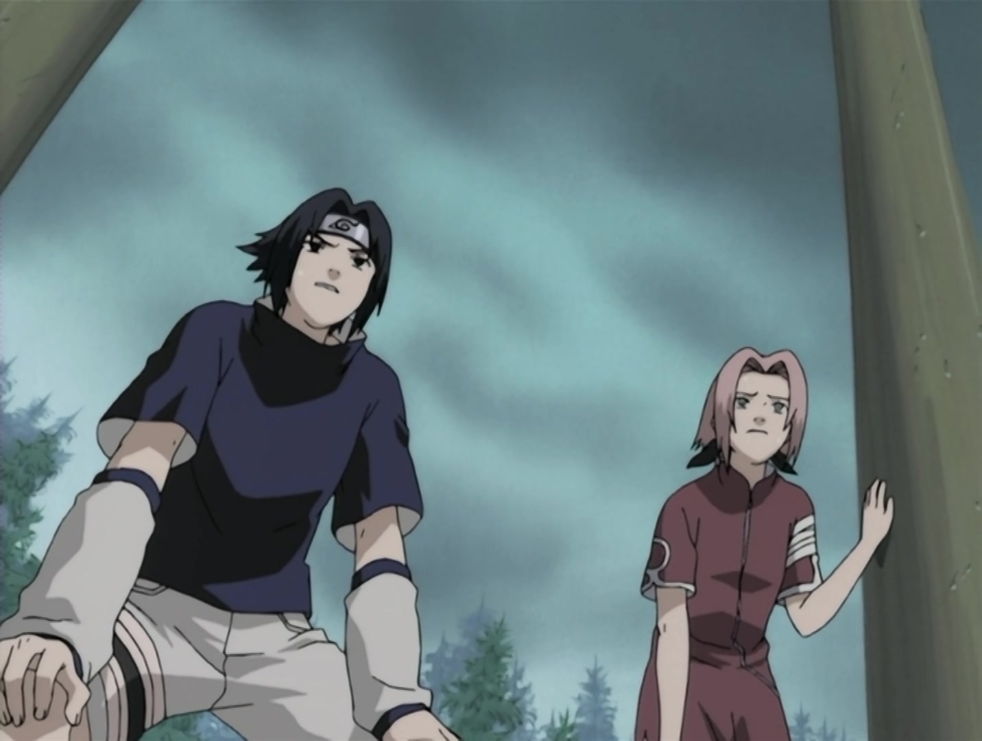 Naruto Ep 105: A Fierce Battle of Rolling Thunder! @ 03:08