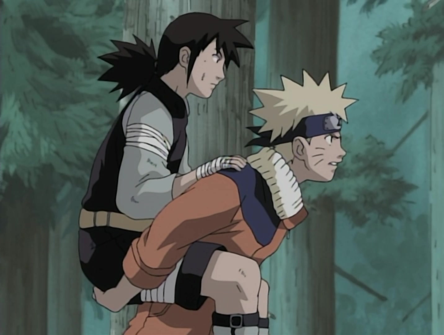 Naruto Ep 105: A Fierce Battle of Rolling Thunder! @ 03:51