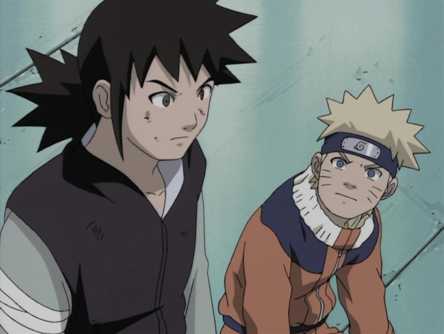 Naruto Ep 105: A Fierce Battle of Rolling Thunder! @ 08:37