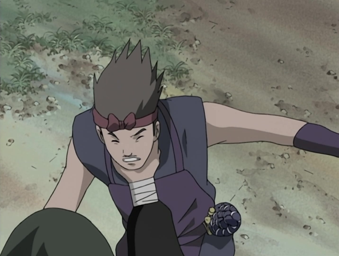 Naruto Ep 105: A Fierce Battle of Rolling Thunder! @ 09:41