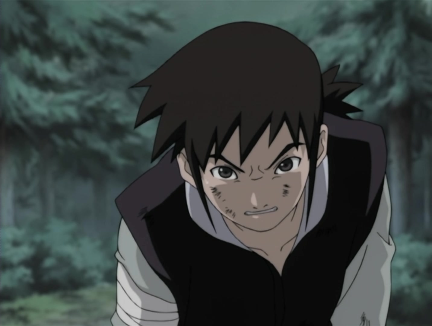 Naruto Ep 105: A Fierce Battle of Rolling Thunder! @ 10:59