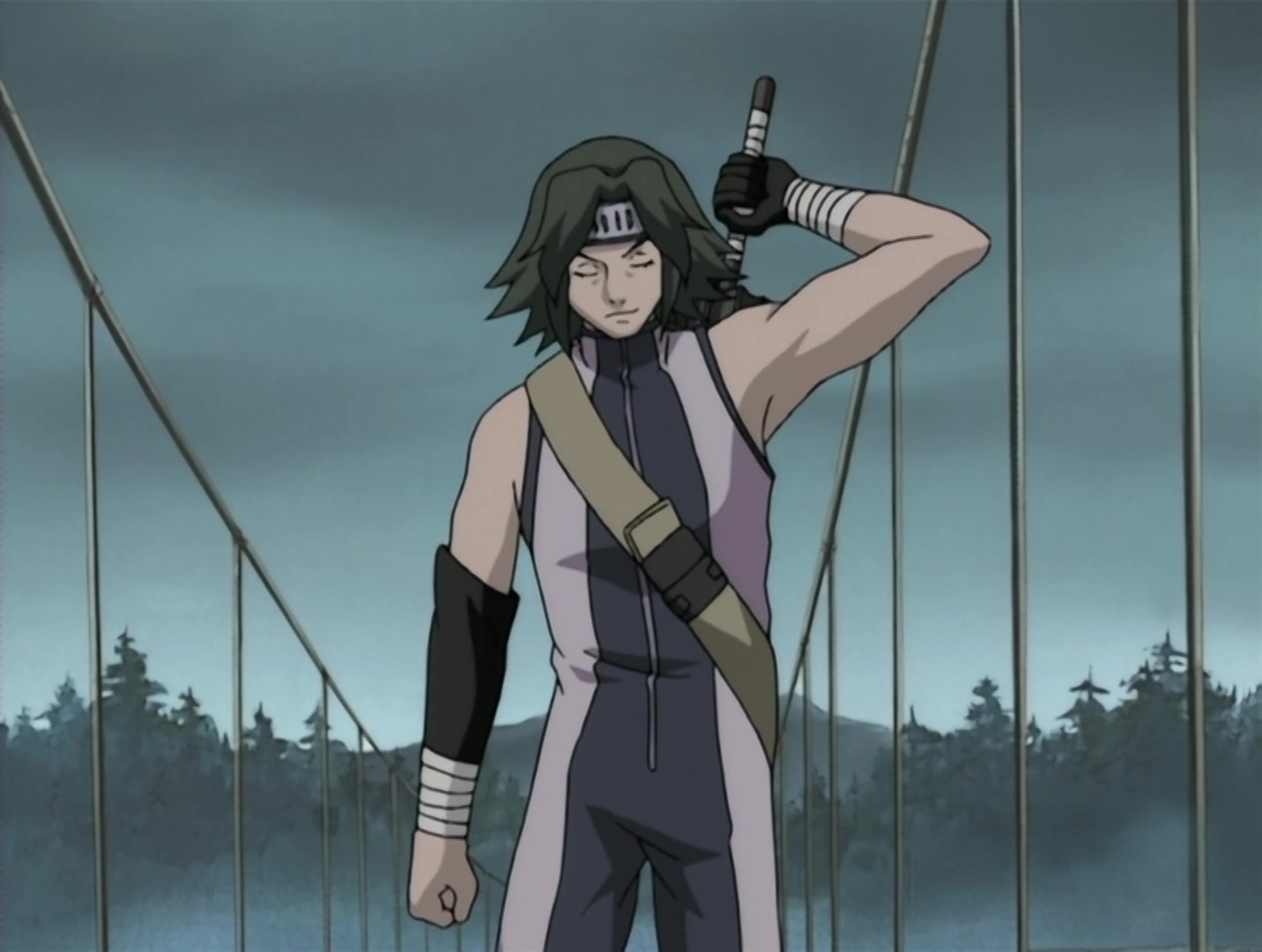 Naruto Ep 105: A Fierce Battle of Rolling Thunder! @ 11:14