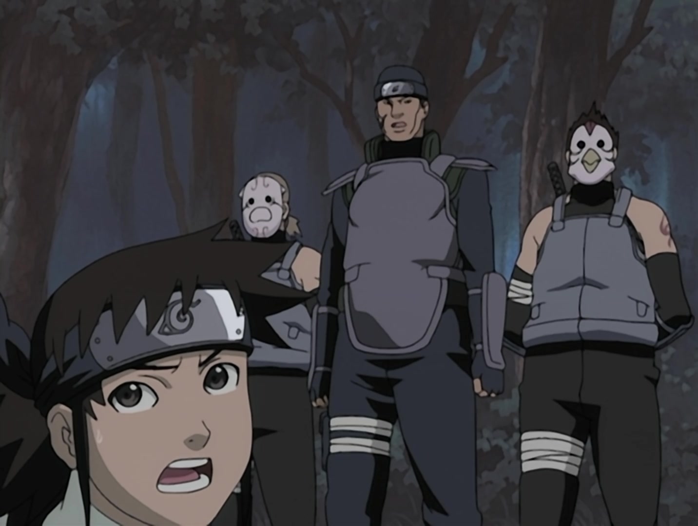 Naruto Ep 105: A Fierce Battle of Rolling Thunder! @ 13:22