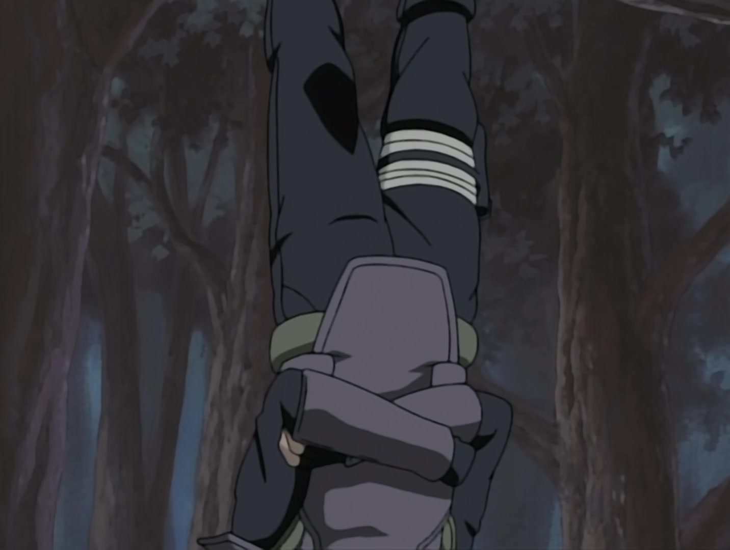 Naruto Ep 105: A Fierce Battle of Rolling Thunder! @ 13:44