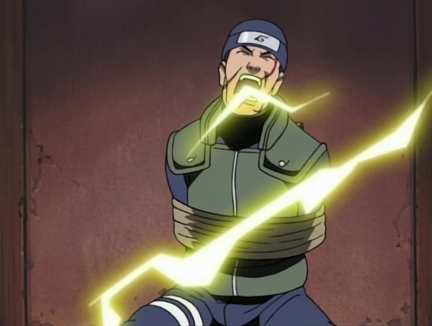 Naruto Ep 105: A Fierce Battle of Rolling Thunder! @ 14:12