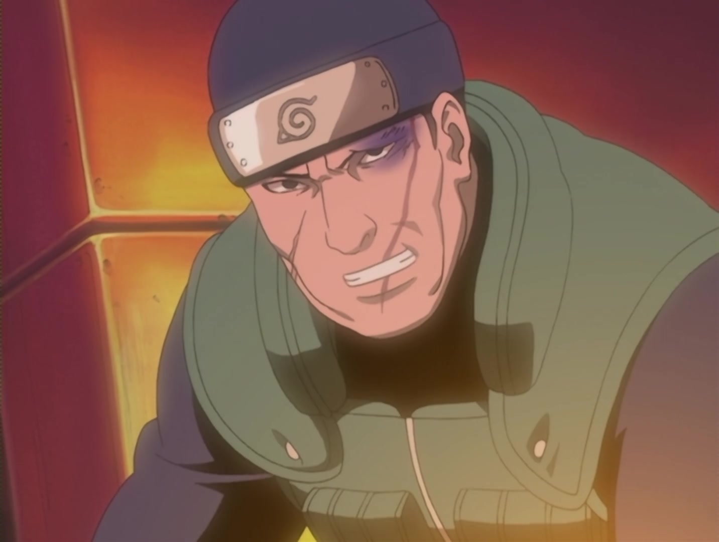 Naruto Ep 105: A Fierce Battle of Rolling Thunder! @ 16:06