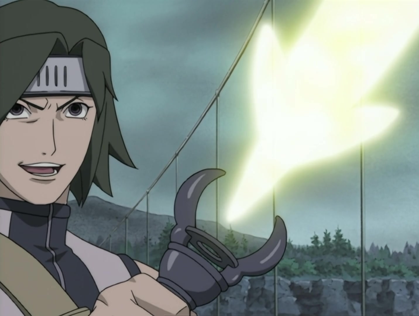 Naruto Ep 105: A Fierce Battle of Rolling Thunder! @ 18:36