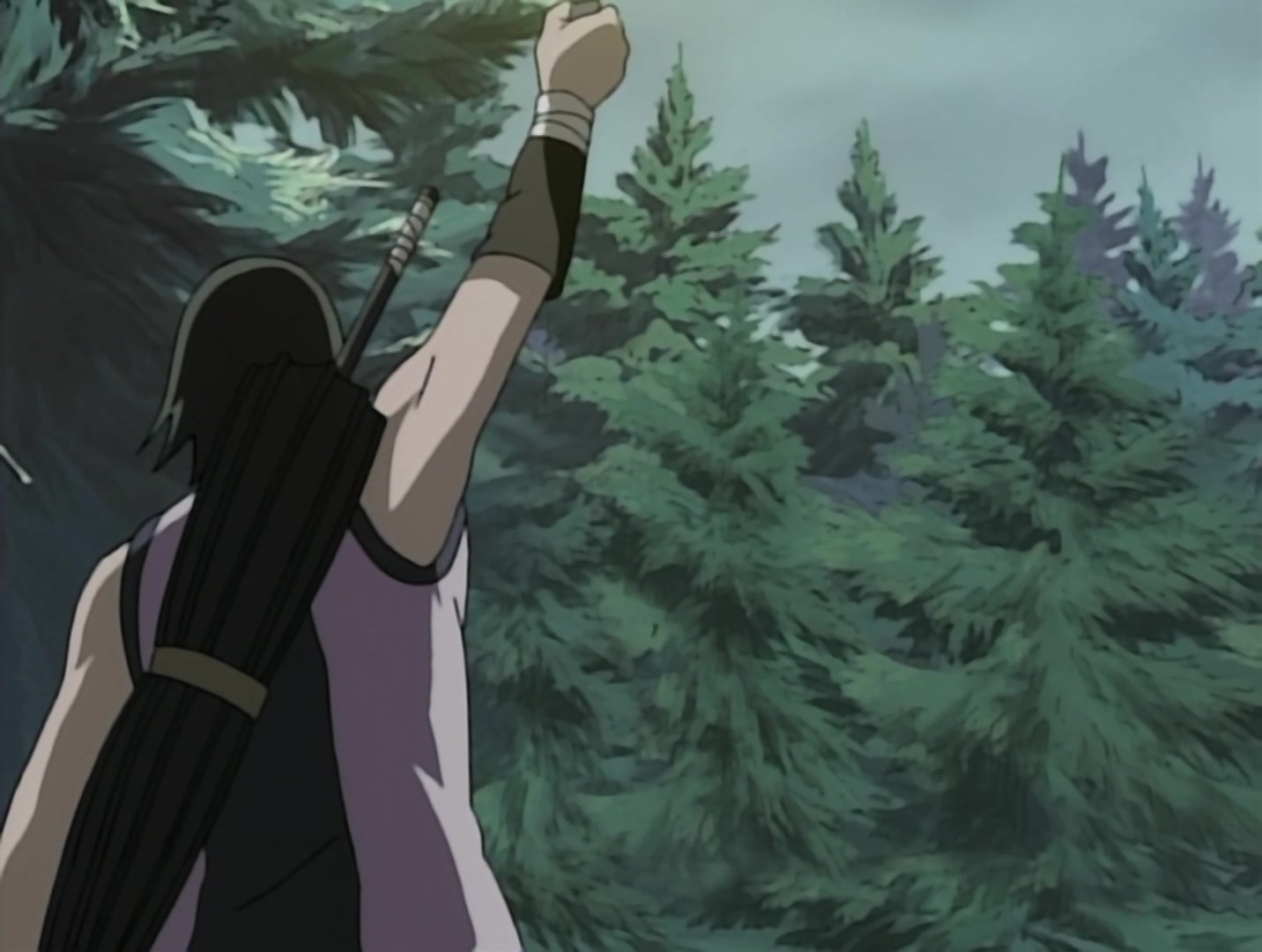 Naruto Ep 105: A Fierce Battle of Rolling Thunder! @ 20:30