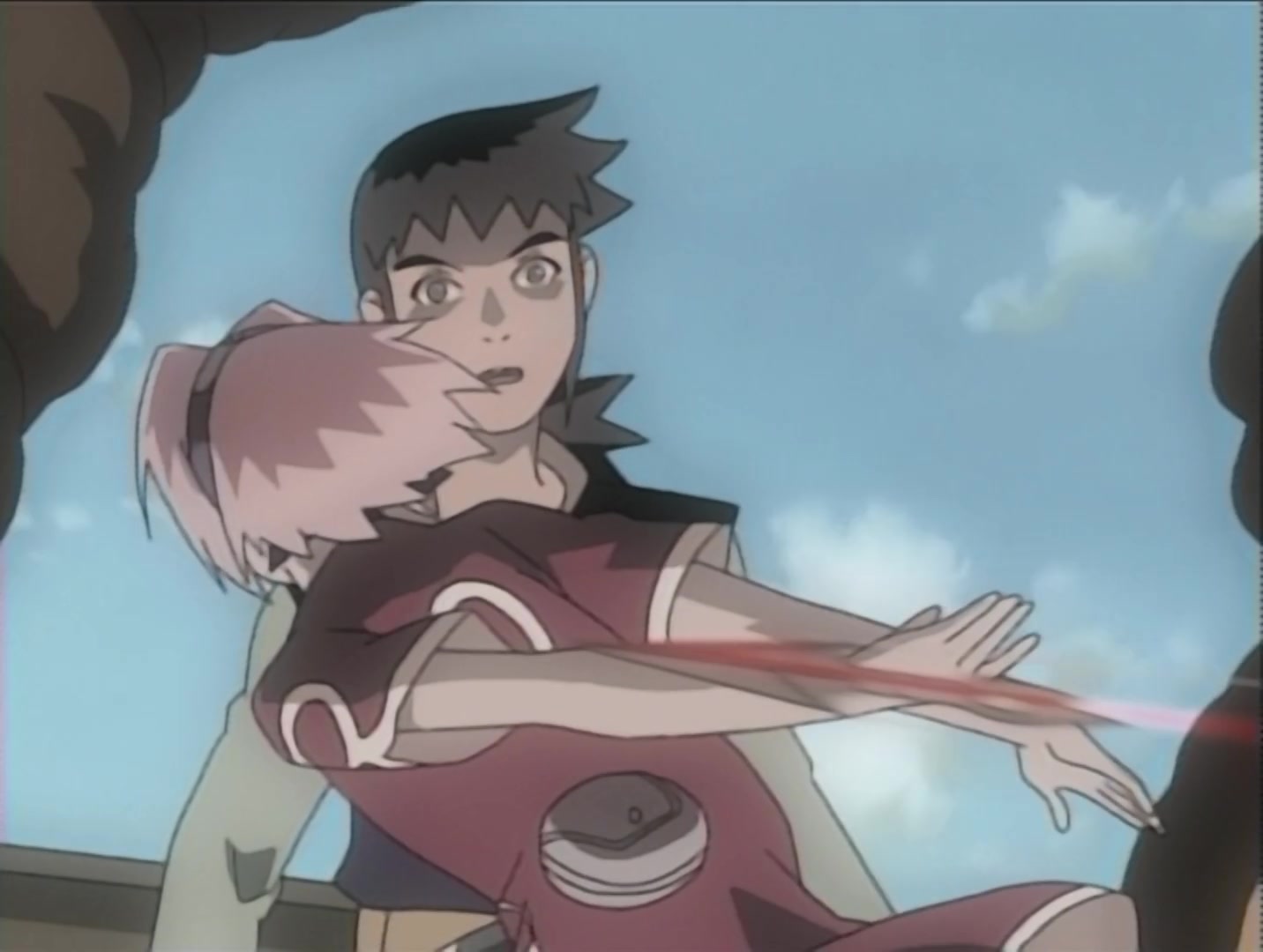 Naruto Ep 106: The Last Leg: A Final Act of Desperation @ 10:17