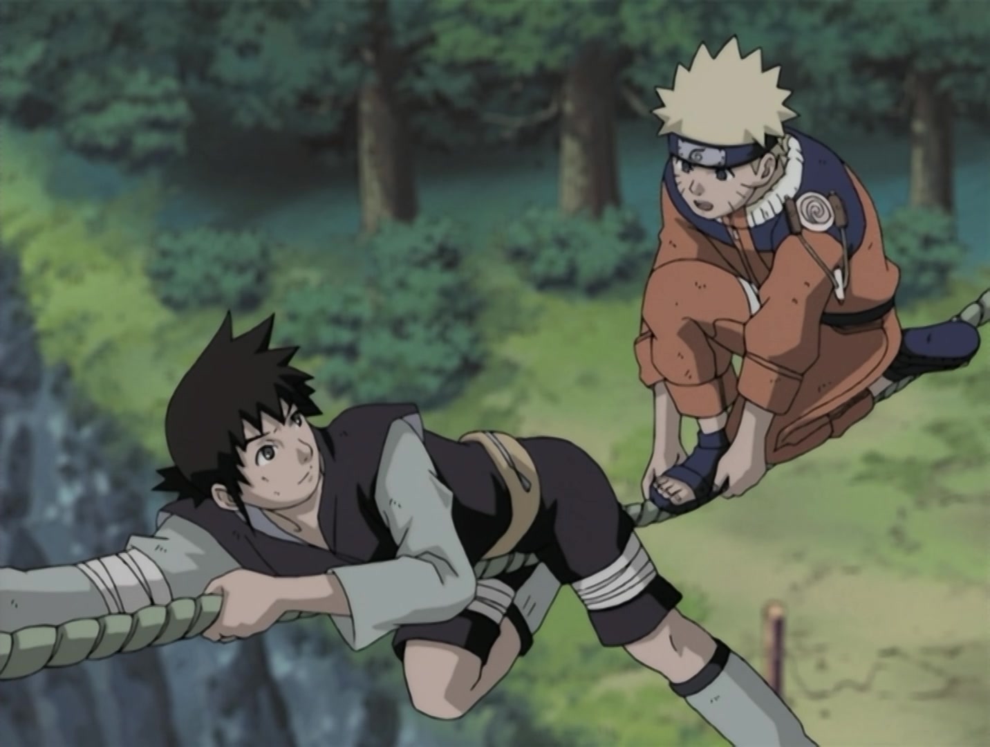 Naruto Ep 106: The Last Leg: A Final Act of Desperation @ 10:32