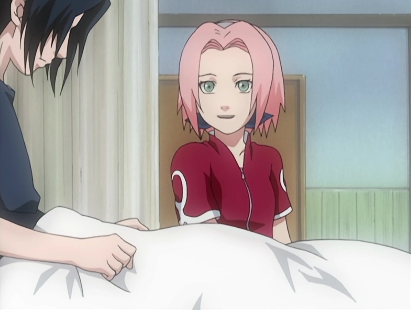 Naruto Ep 107: The Battle Begins: Naruto vs. Sasuke @ 02:34