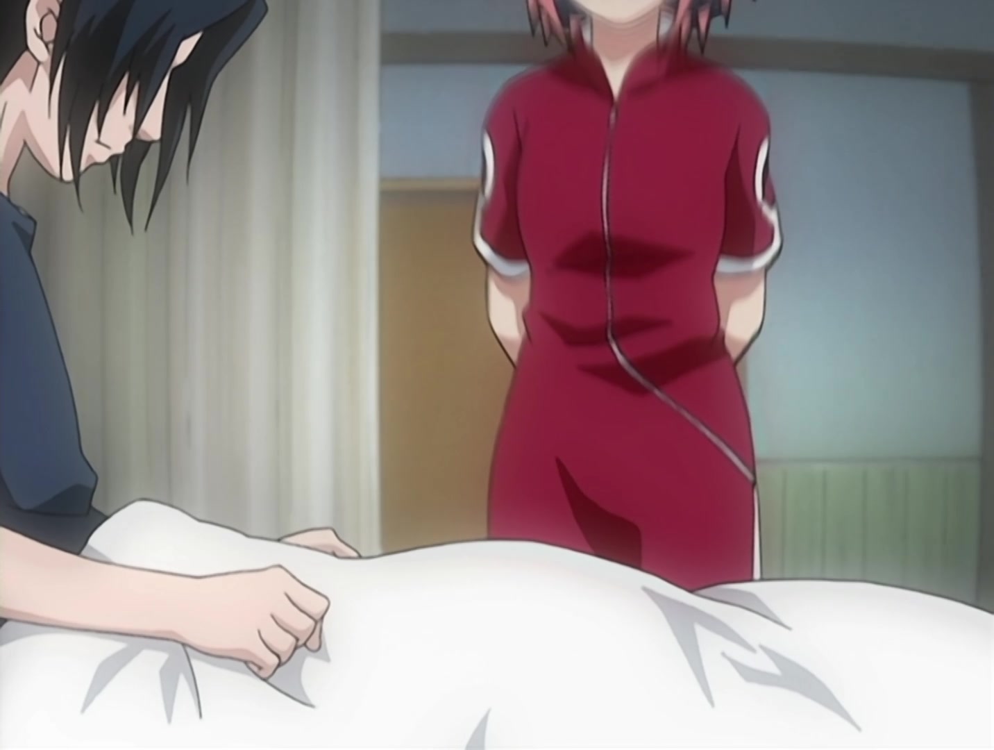 Naruto Ep 107: The Battle Begins: Naruto vs. Sasuke @ 02:40