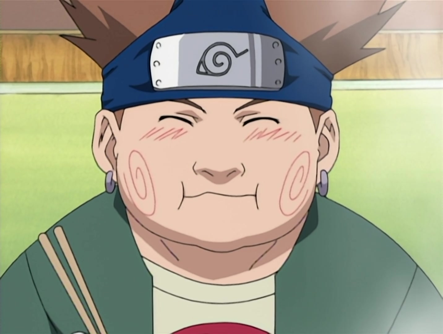 Naruto Ep 107: The Battle Begins: Naruto vs. Sasuke @ 05:15