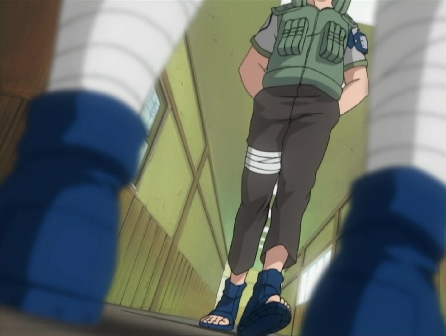 Naruto Ep 107: The Battle Begins: Naruto vs. Sasuke @ 08:46