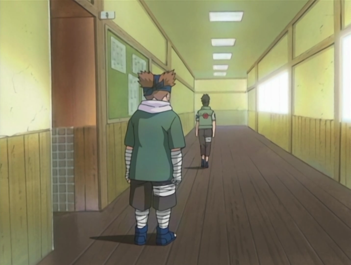 Naruto Ep 107: The Battle Begins: Naruto vs. Sasuke @ 09:25