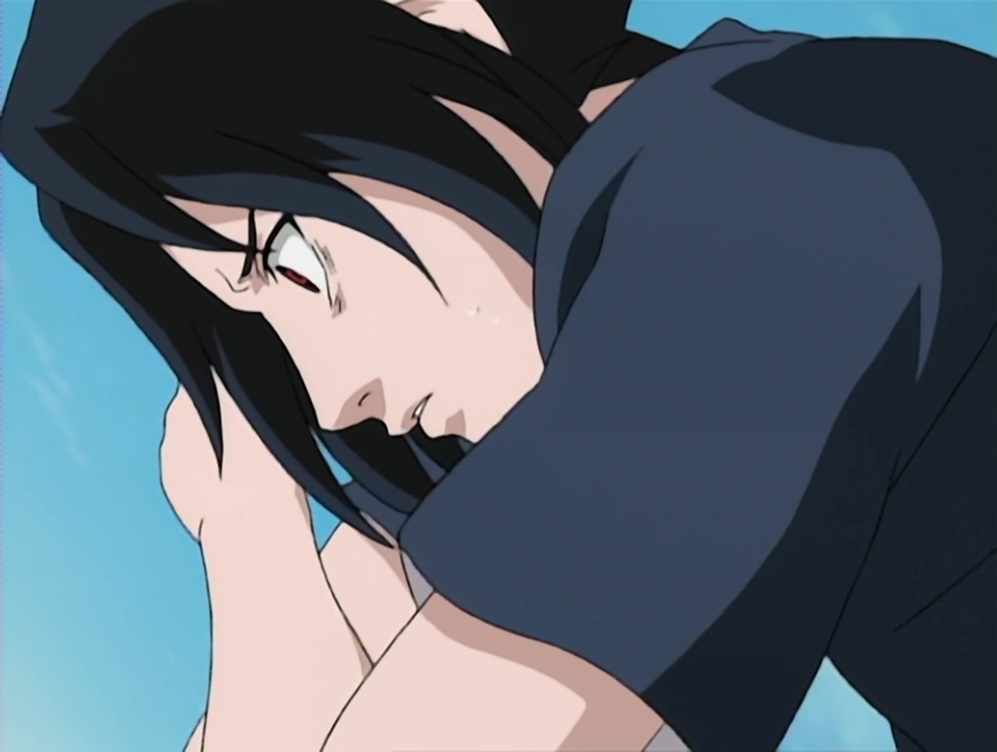 Naruto Ep 107: The Battle Begins: Naruto vs. Sasuke @ 20:41