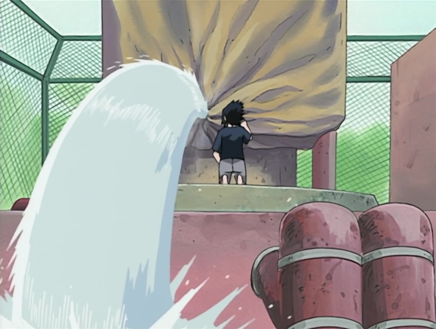 Naruto Ep 108: Bitter Rivals and Broken Bonds @ 04:25