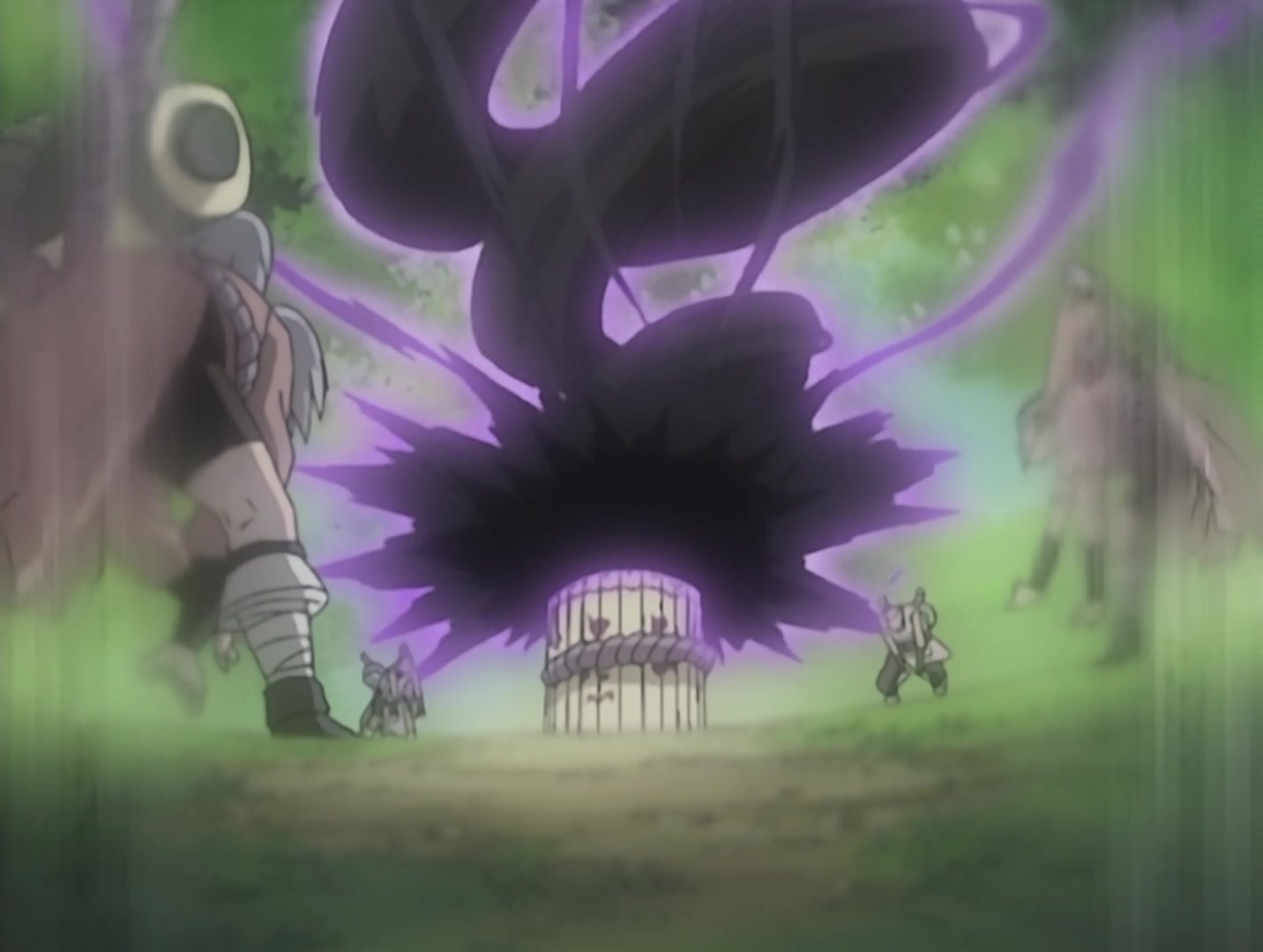 Naruto Ep 111: Sound vs. Leaf @ 06:11