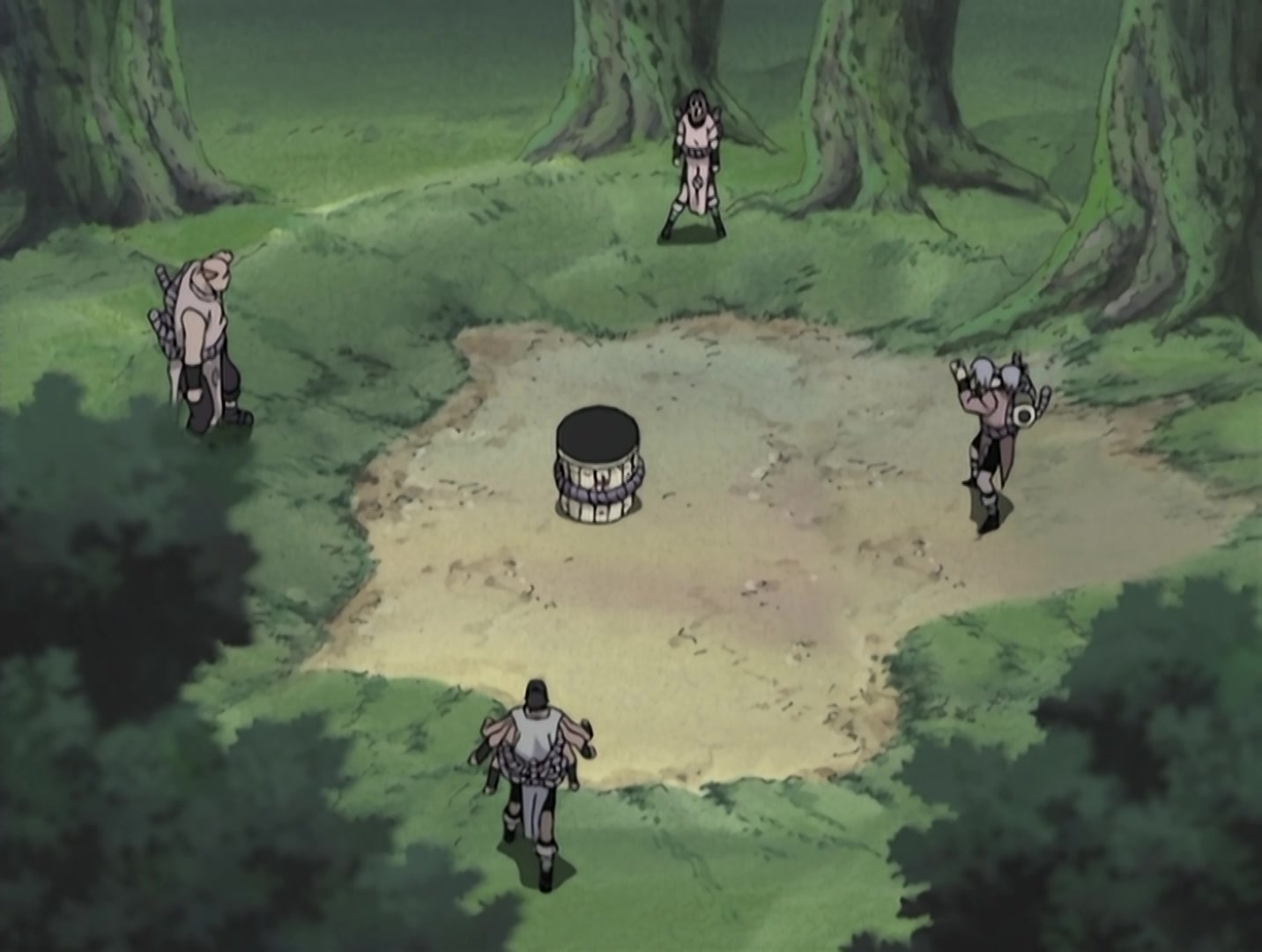 Naruto Ep 111: Sound vs. Leaf @ 06:22