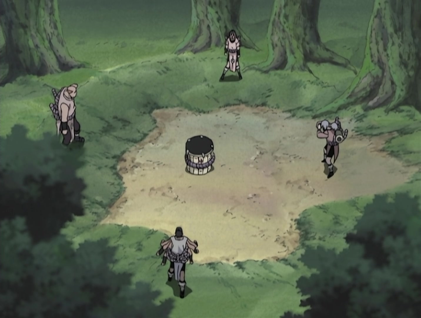 Naruto Ep 111: Sound vs. Leaf @ 06:33