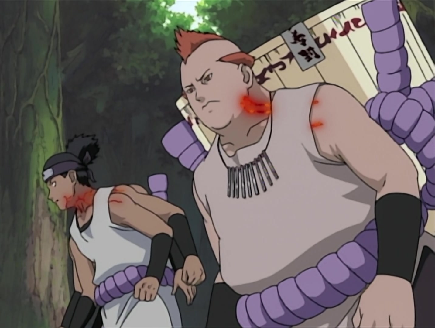 Naruto Ep 111: Sound vs. Leaf @ 08:01