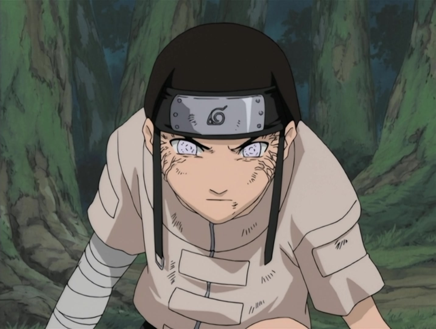 Naruto Ep 116: 360 Degrees of Vision: The Byakugan's Blind Spot! @ 02:27