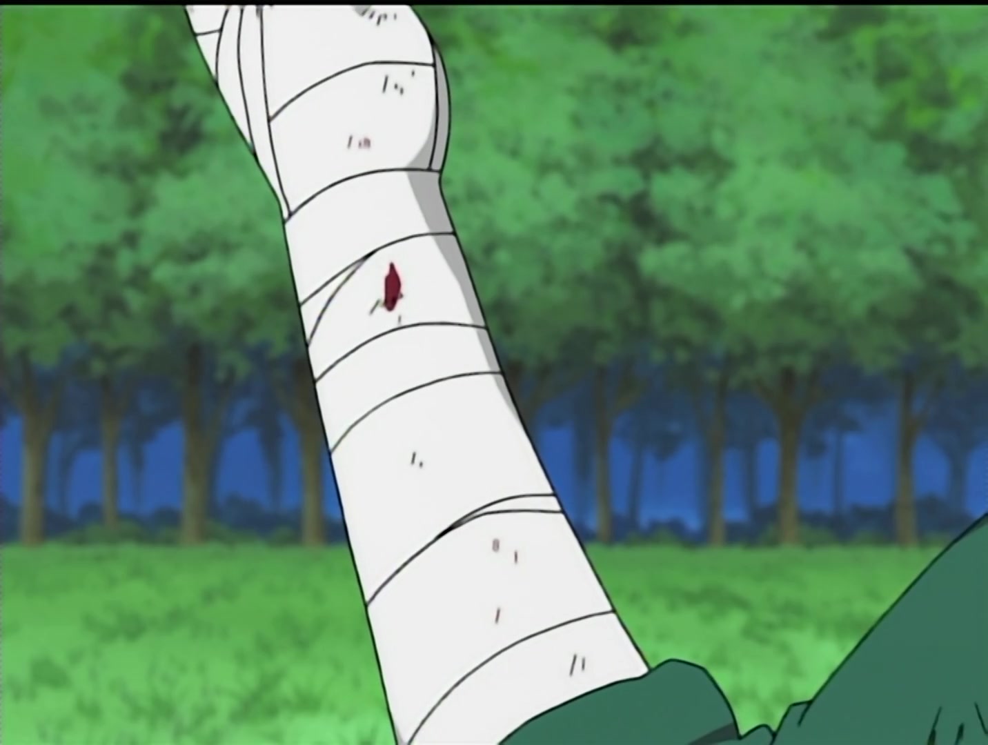 Naruto Ep 126: Showdown: Gaara vs. Kimimaro @ 01:59