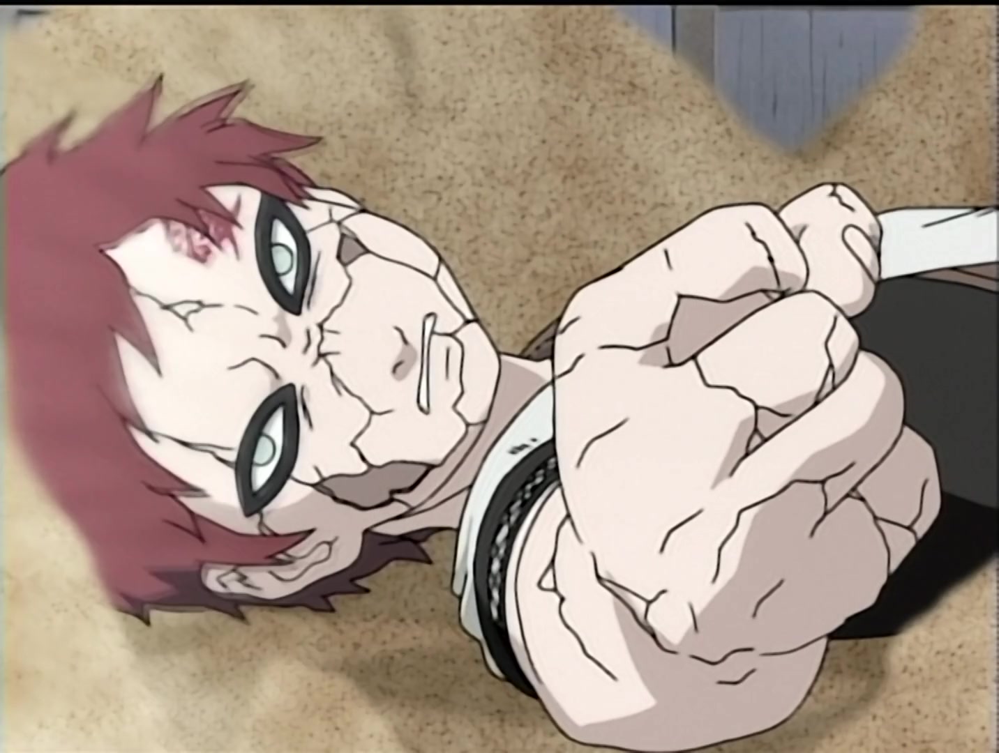 Naruto Ep 126: Showdown: Gaara vs. Kimimaro @ 02:14