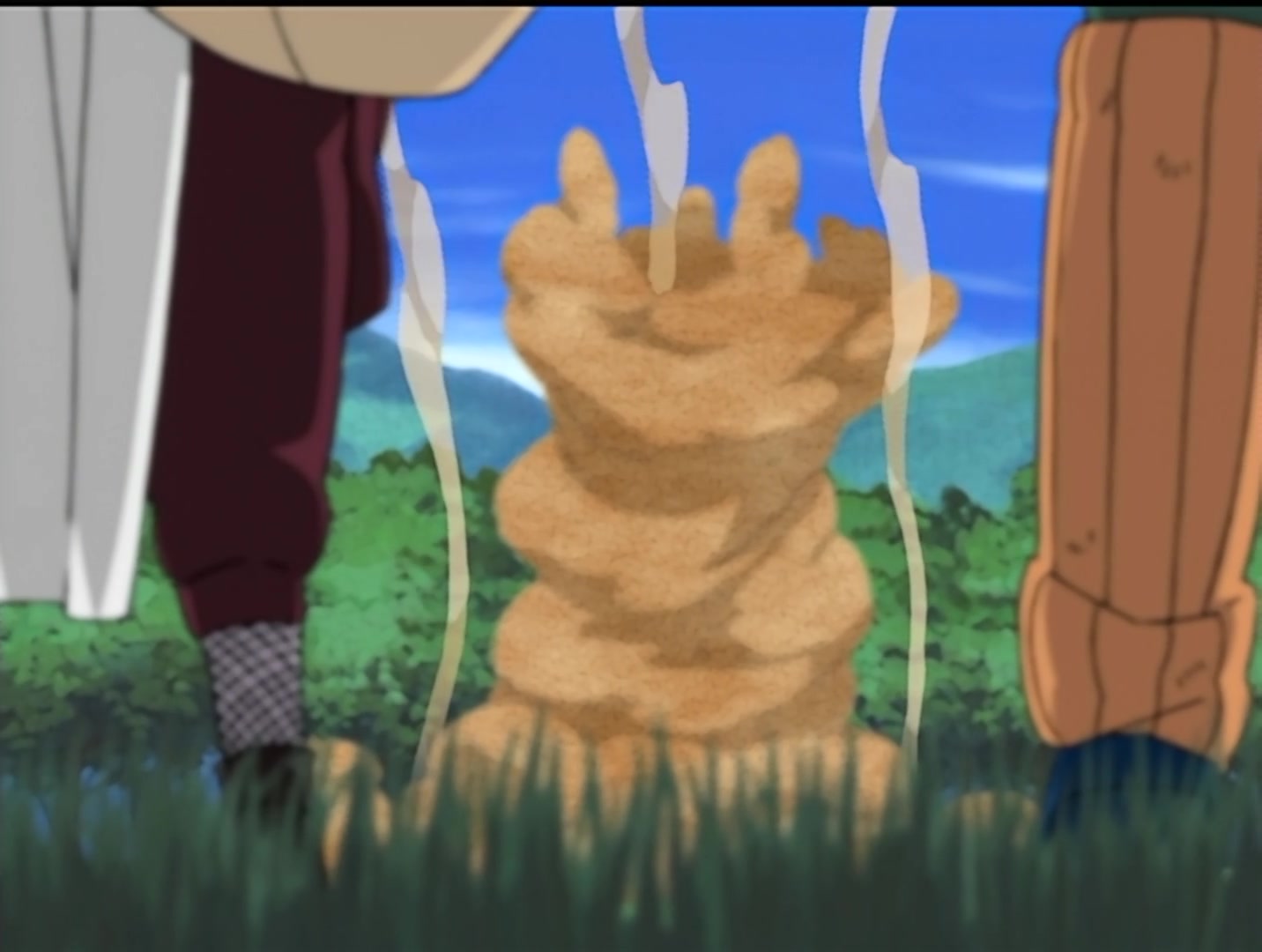 Naruto Ep 126: Showdown: Gaara vs. Kimimaro @ 05:31