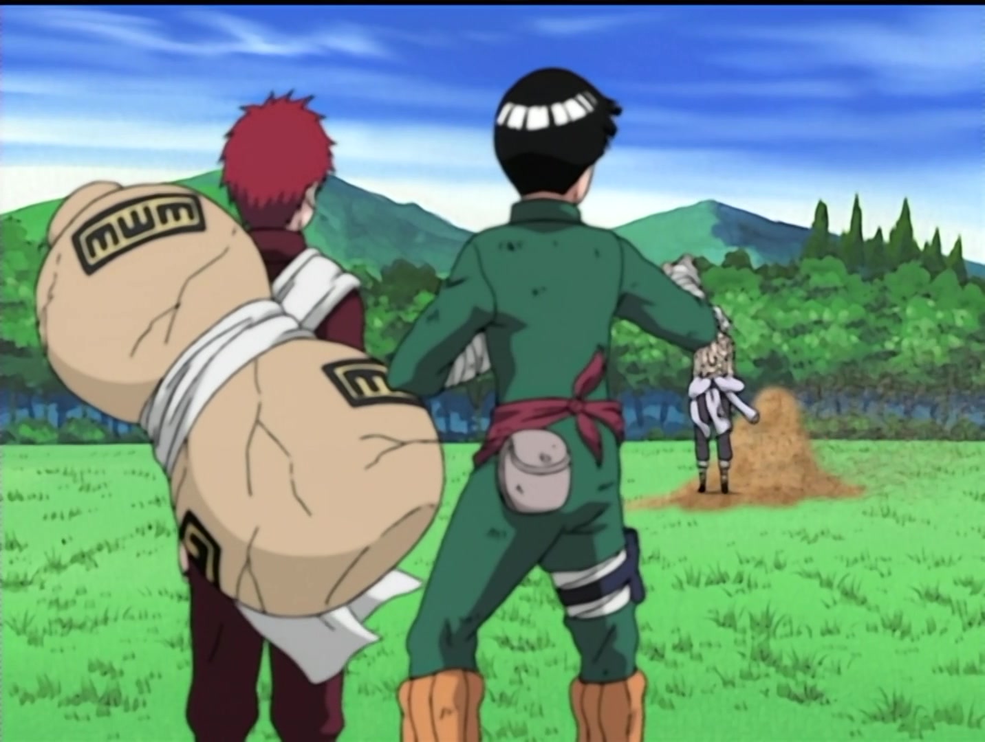 Naruto Ep 126: Showdown: Gaara vs. Kimimaro @ 10:51