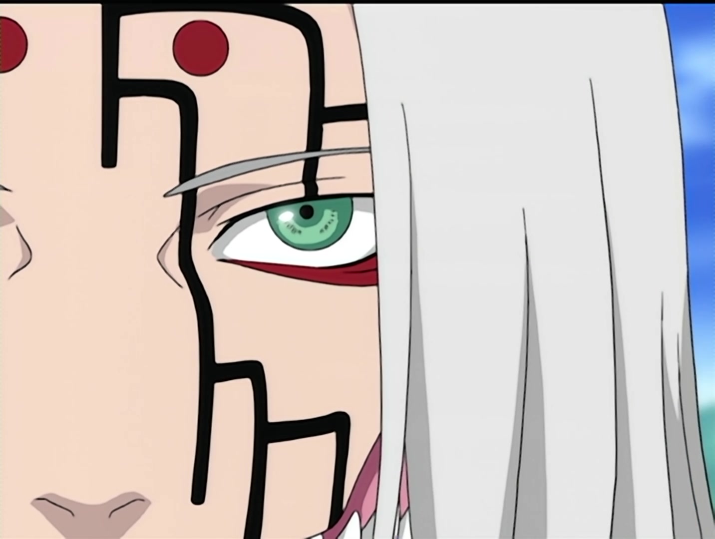 Naruto Ep 126: Showdown: Gaara vs. Kimimaro @ 11:05