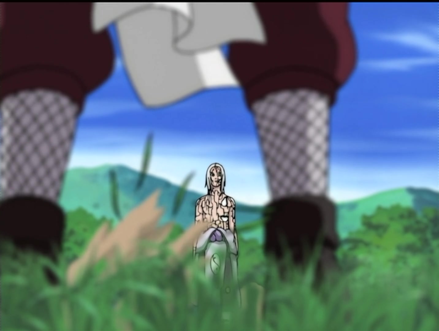 Naruto Ep 126: Showdown: Gaara vs. Kimimaro @ 11:10