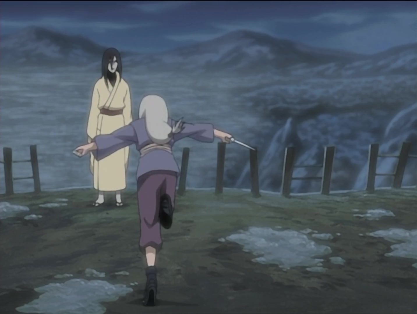 Naruto Ep 126: Showdown: Gaara vs. Kimimaro @ 14:56