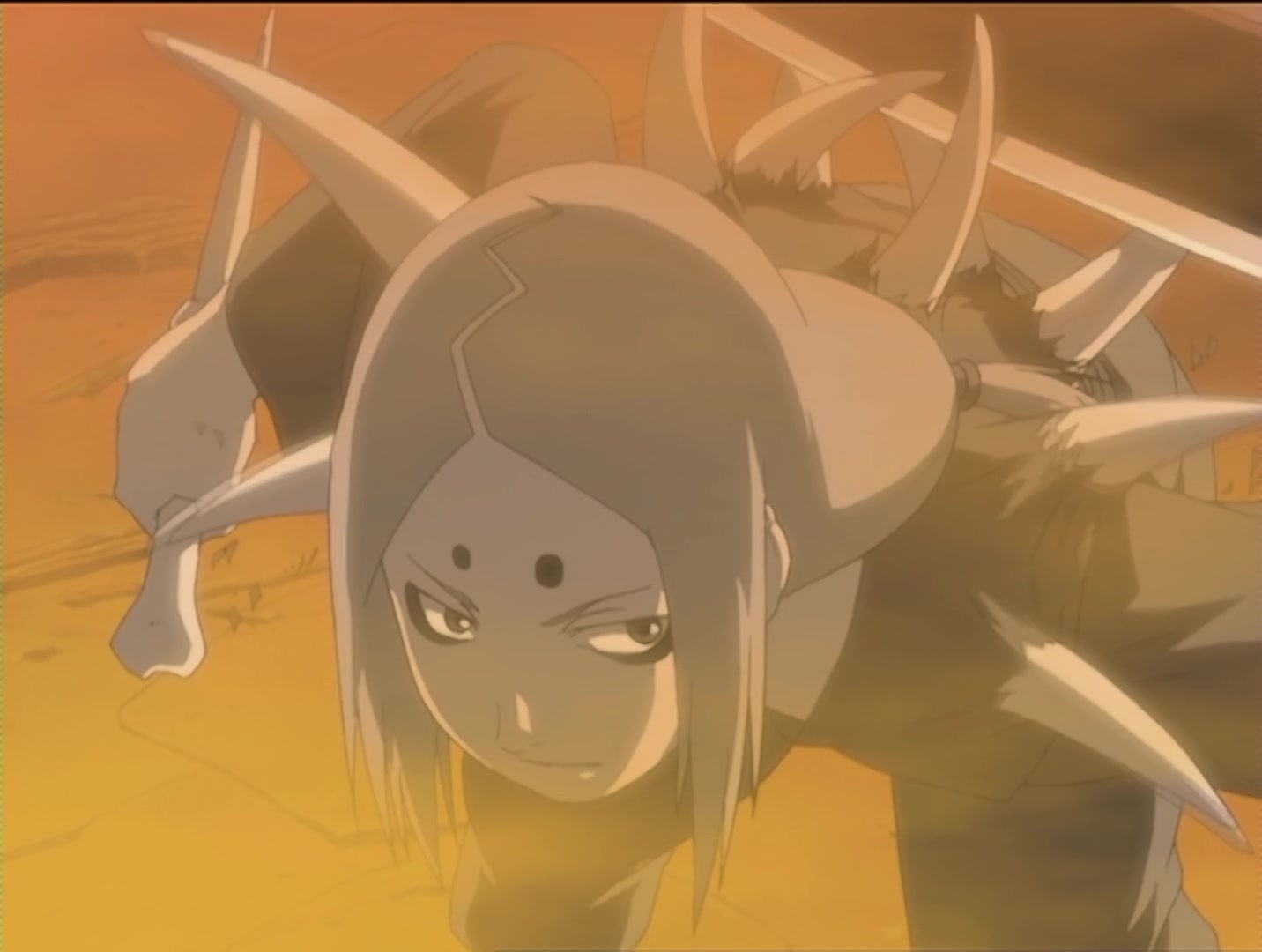 Naruto Ep 126: Showdown: Gaara vs. Kimimaro @ 16:35