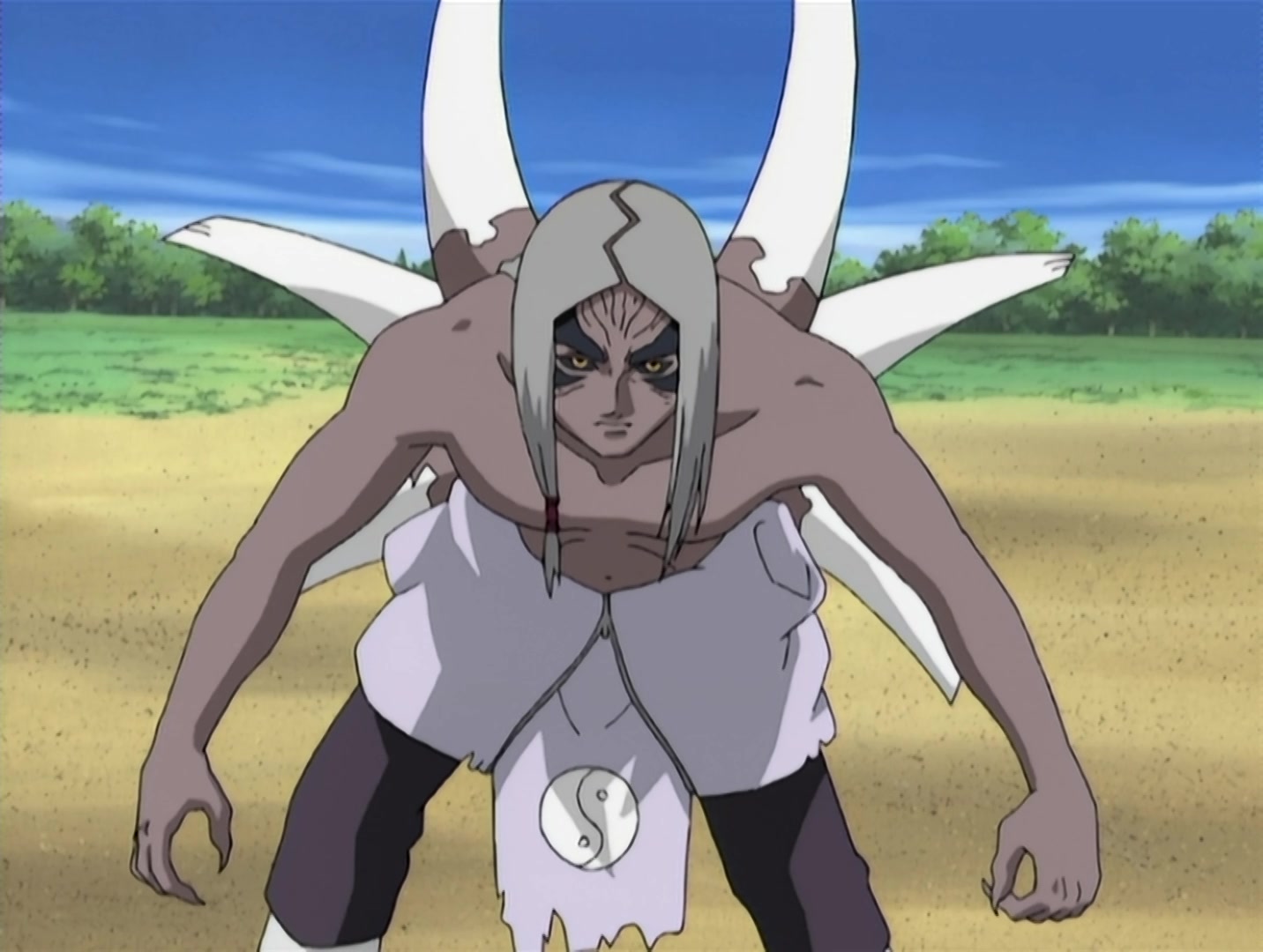 Naruto Ep 127: Vengeful Strike! The Bracken Dance! @ 03:37