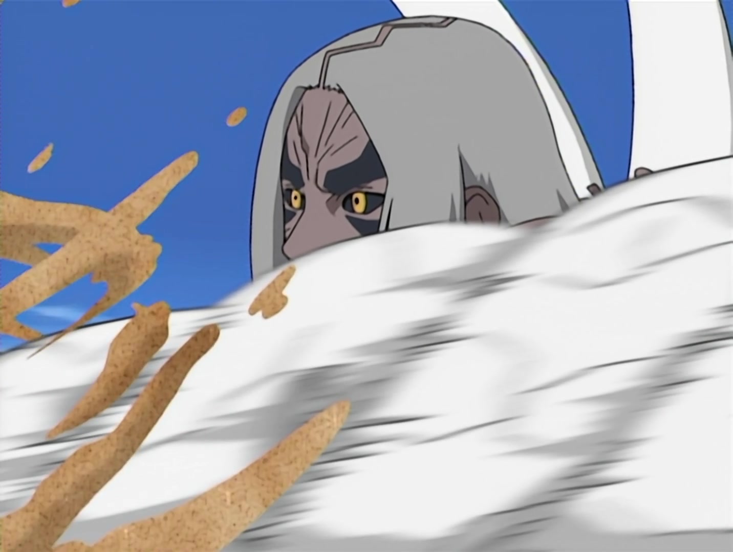 Naruto Ep 127: Vengeful Strike! The Bracken Dance! @ 08:09