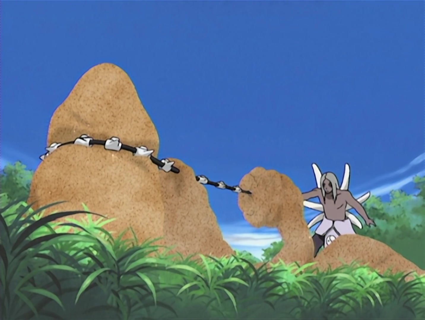 Naruto Ep 127: Vengeful Strike! The Bracken Dance! @ 11:36