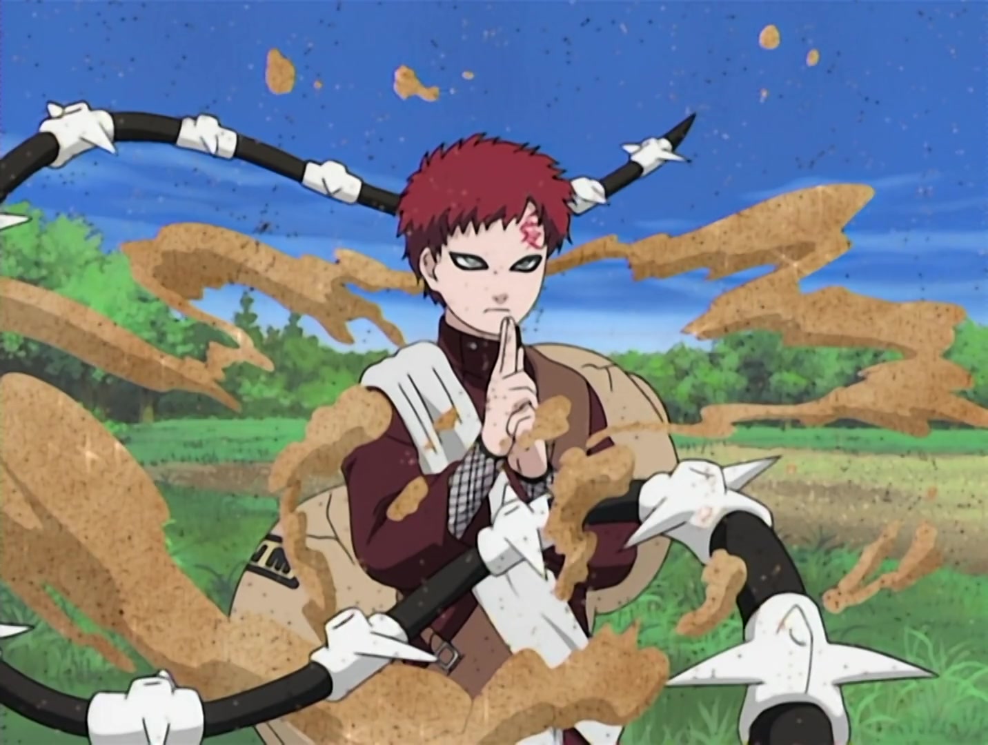 Naruto Ep 127: Vengeful Strike! The Bracken Dance! @ 11:43