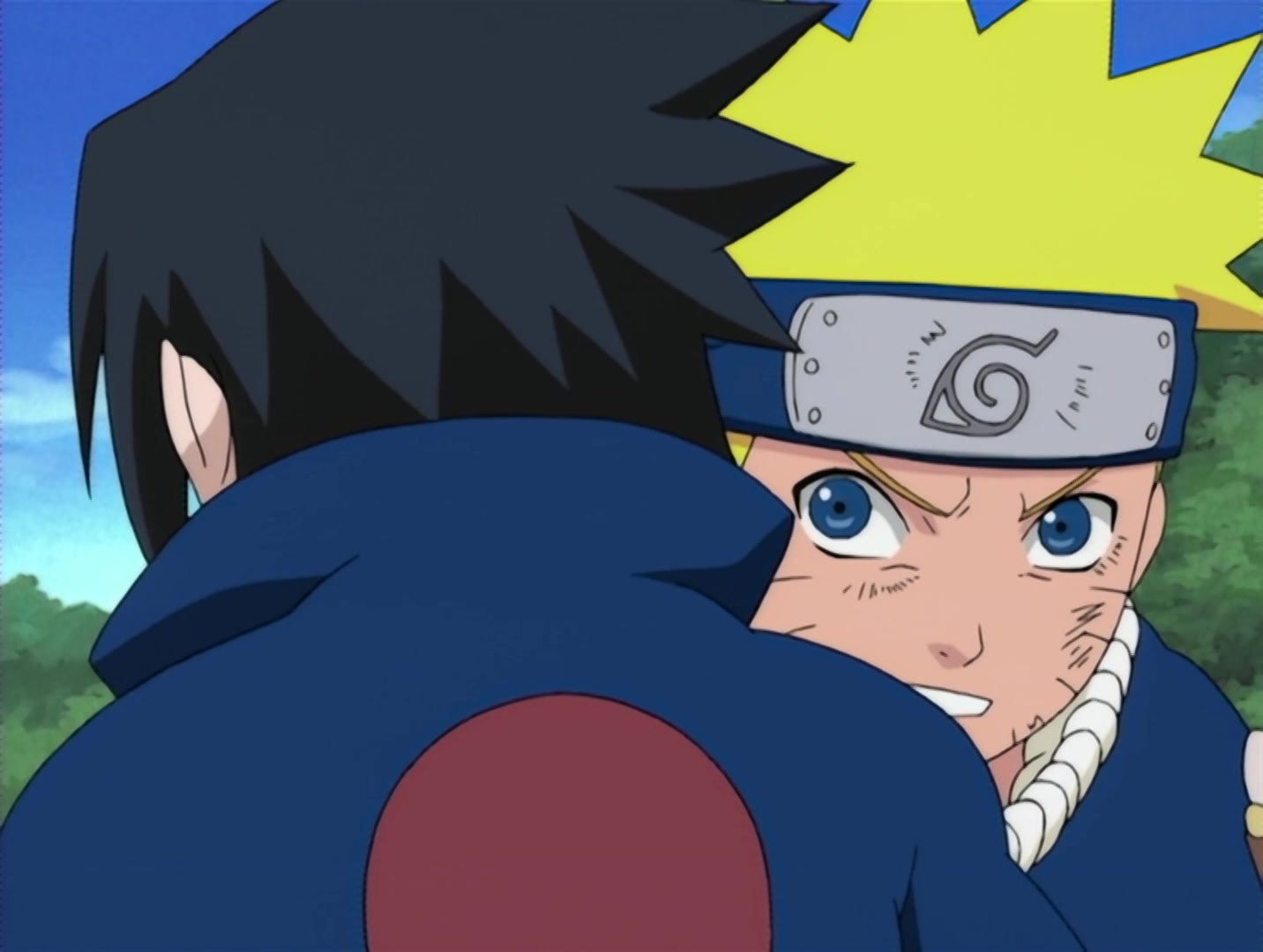Naruto Ep 130: Father and Son, the Broken Crest @ 02:53