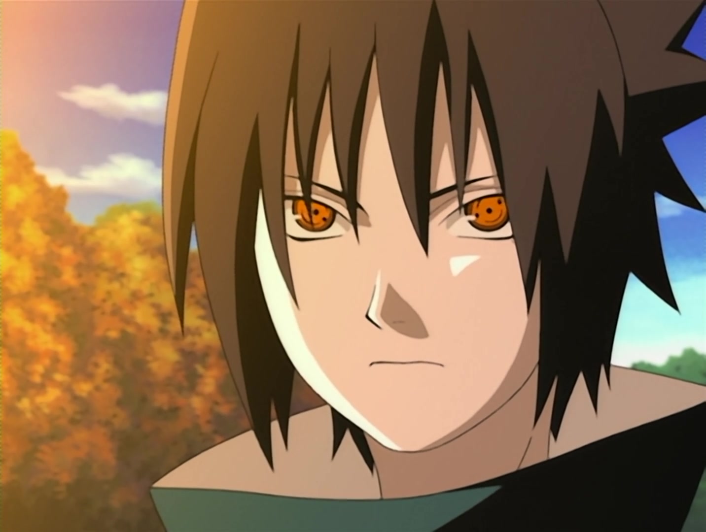 Naruto Ep 130: Father and Son, the Broken Crest @ 03:28
