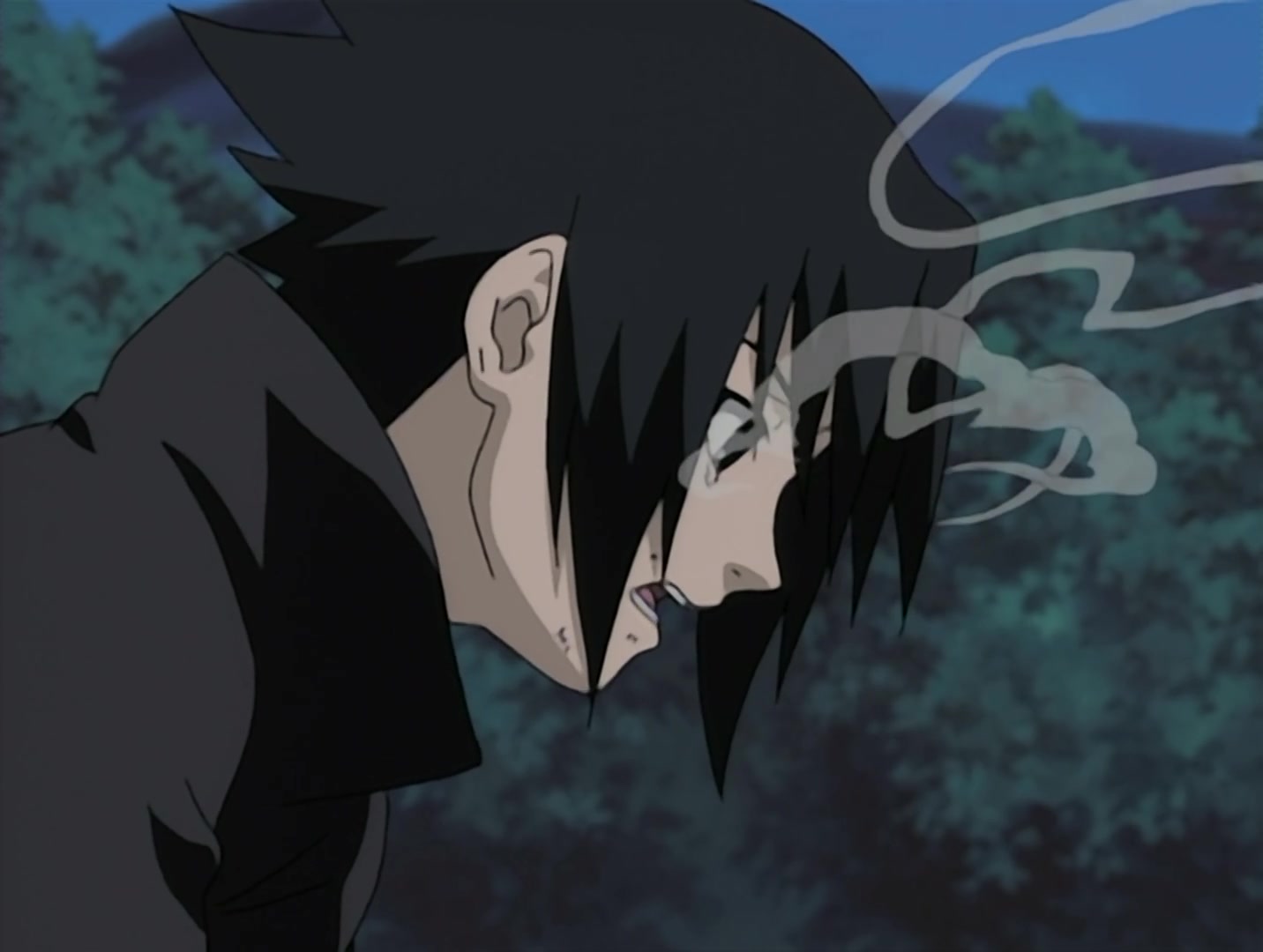 Naruto Ep 130: Father and Son, the Broken Crest @ 07:15