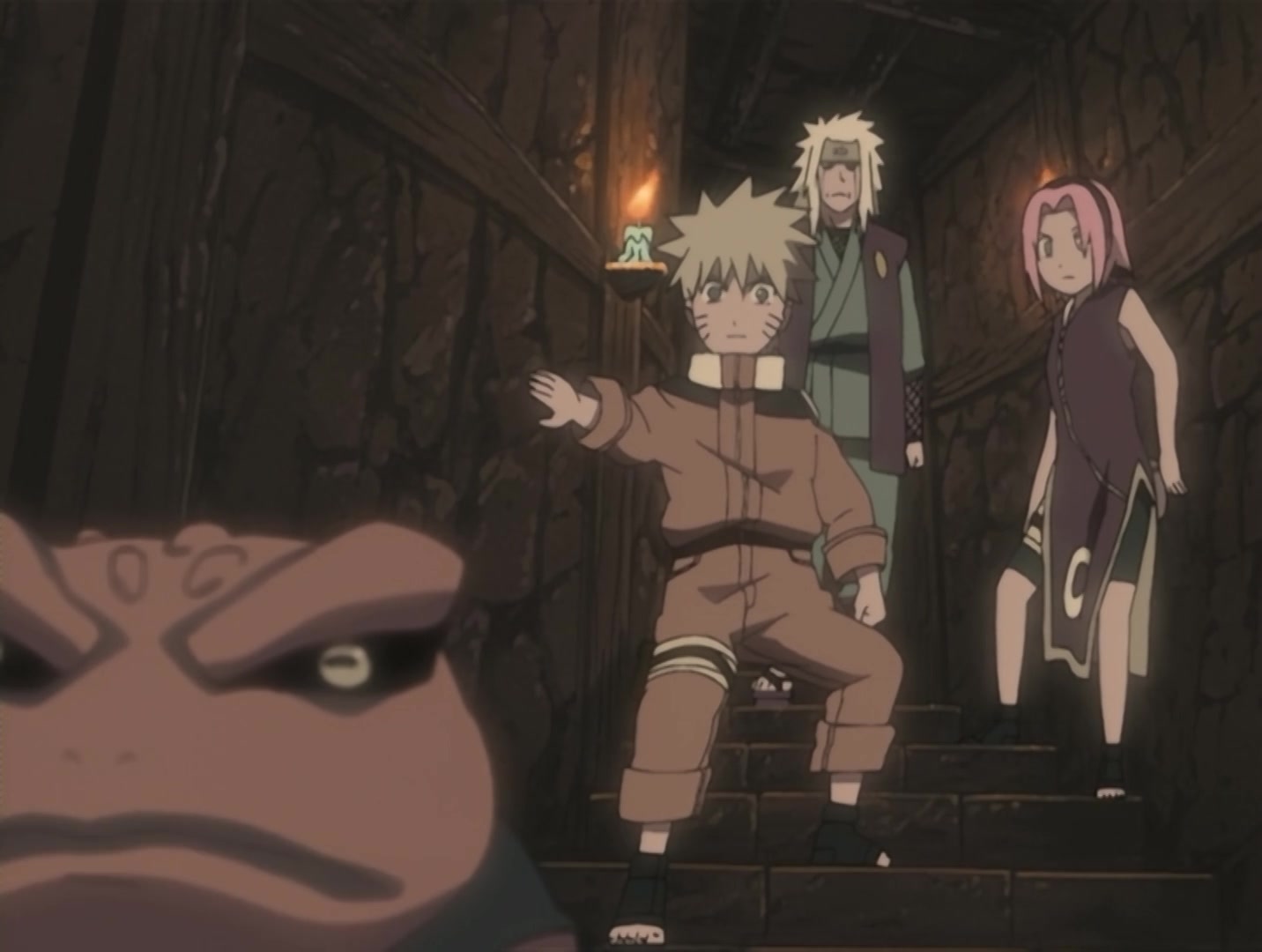Naruto Ep 139: Pure Terror! The House of Orochimaru @ 08:09