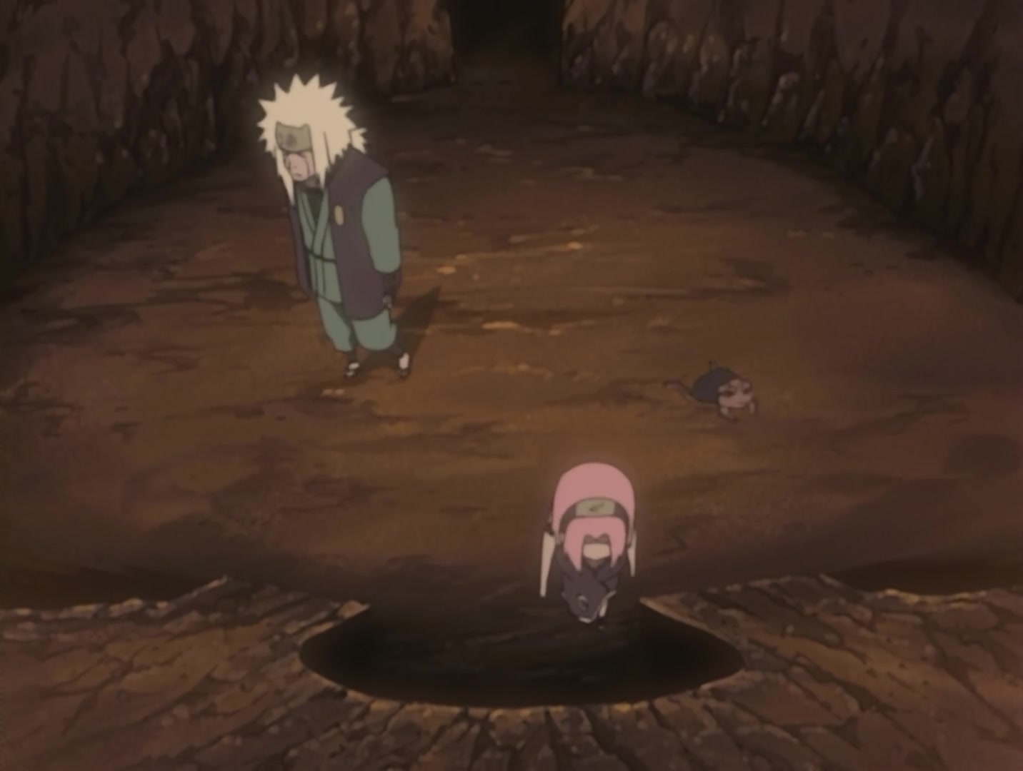 Naruto Ep 139: Pure Terror! The House of Orochimaru @ 09:34