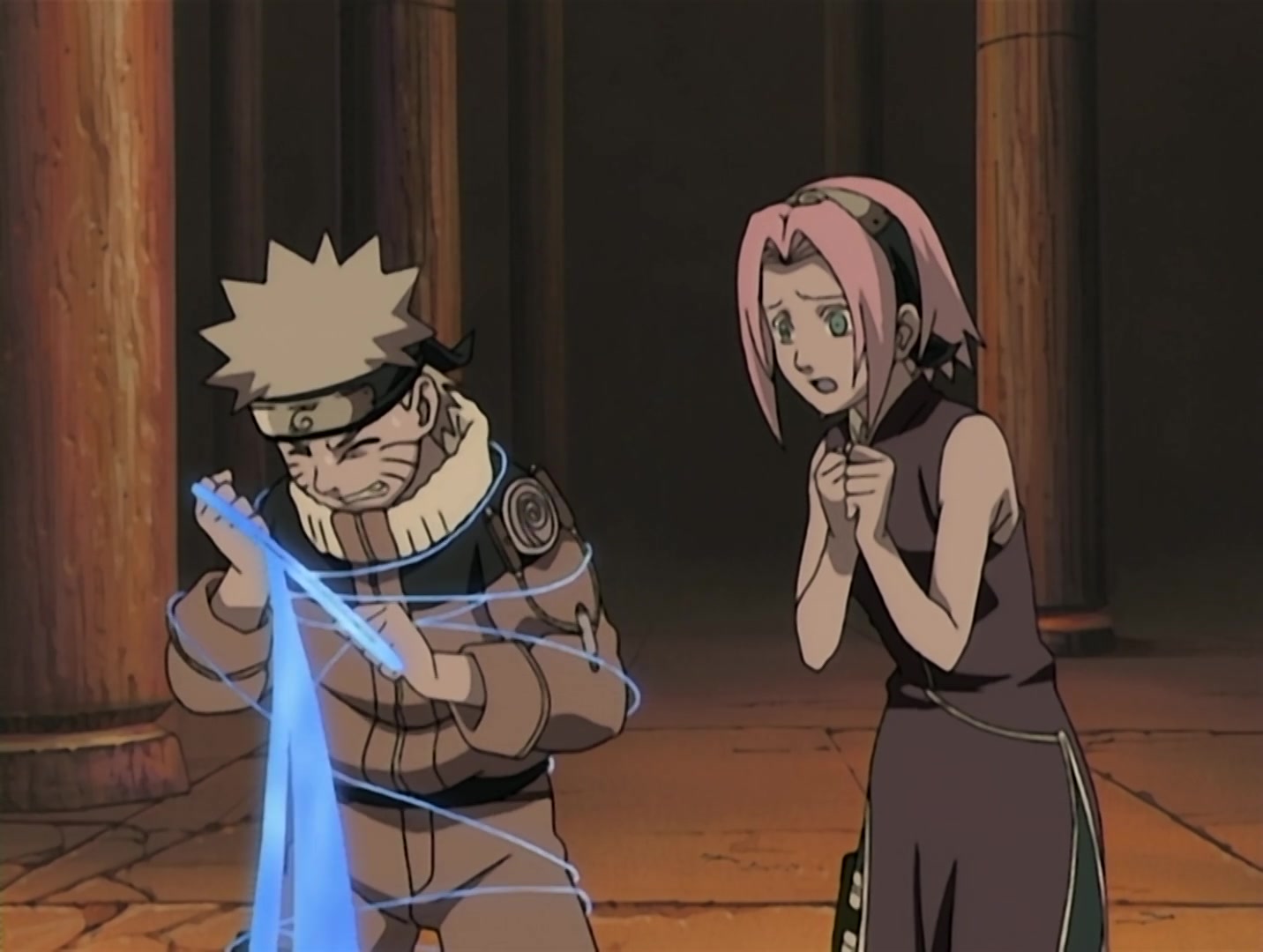 Naruto Ep 140: Two Heartbeats: Kabuto's Trap @ 09:35