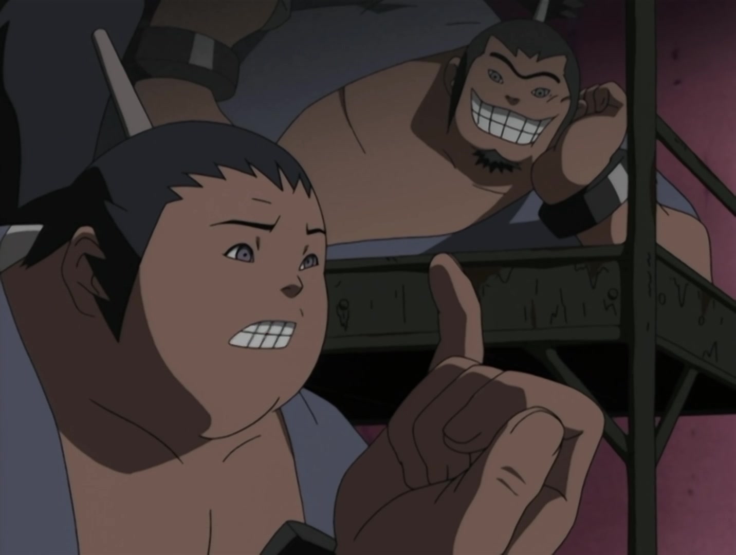 Naruto Ep 142: The Three Villains from the Maximum Security Prison @ 11:43