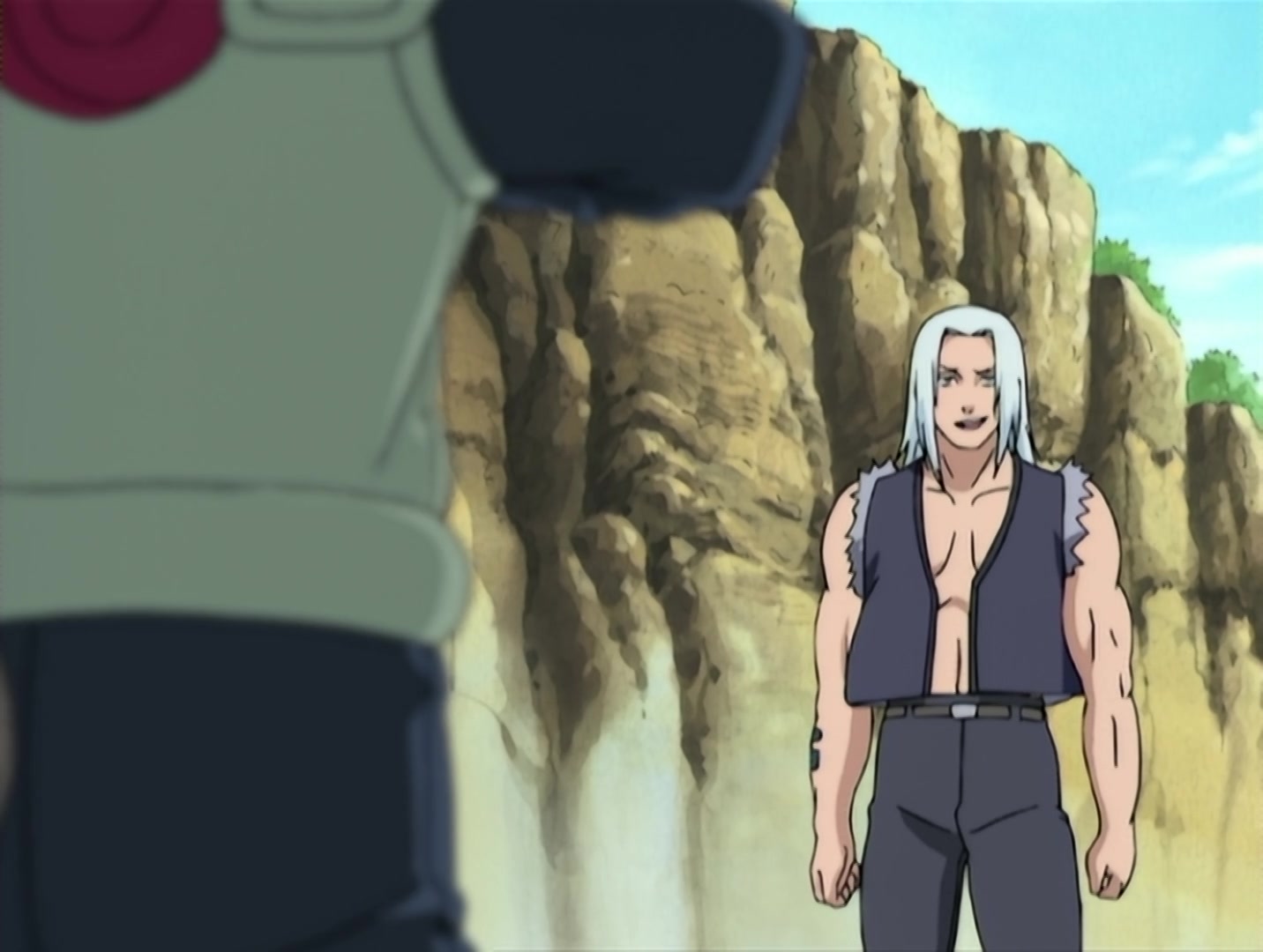 Naruto Ep 144: A New Squad! Two People and a Dog! @ 03:44