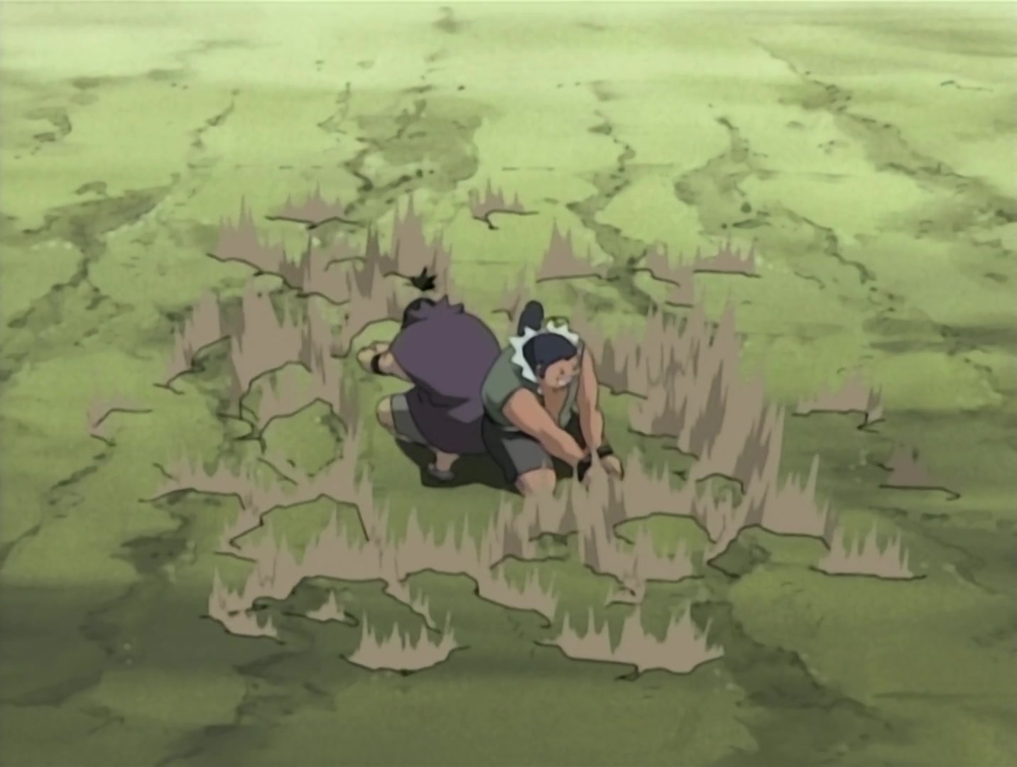 Naruto Ep 144: A New Squad! Two People and a Dog! @ 09:13