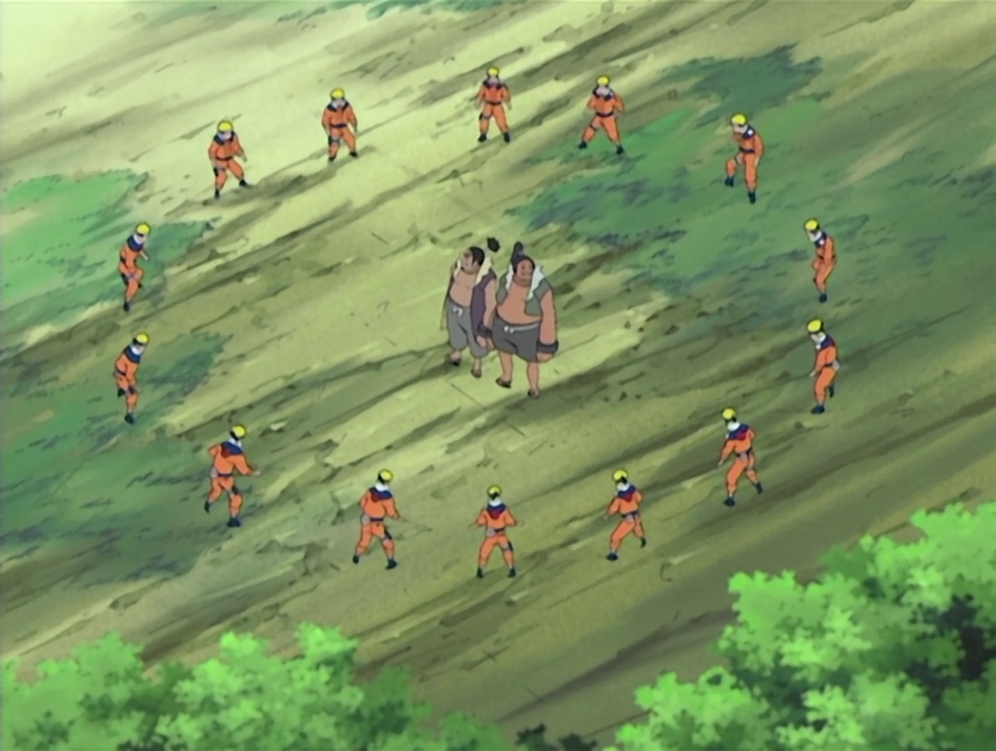 Naruto Ep 144: A New Squad! Two People and a Dog! @ 11:43